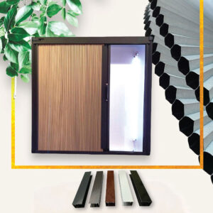 Rèm Vách Tổ Ong PVC Ngăn Phòng Ngủ