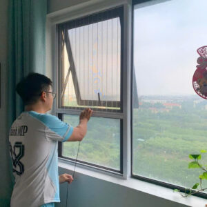 Mẫu Cửa Luối Chống Muỗi Dạng Cuốn - BP02